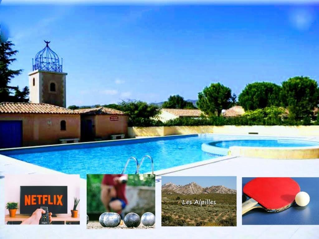 Le Jardin Des Alpilles Villa Eyguières Exteriör bild