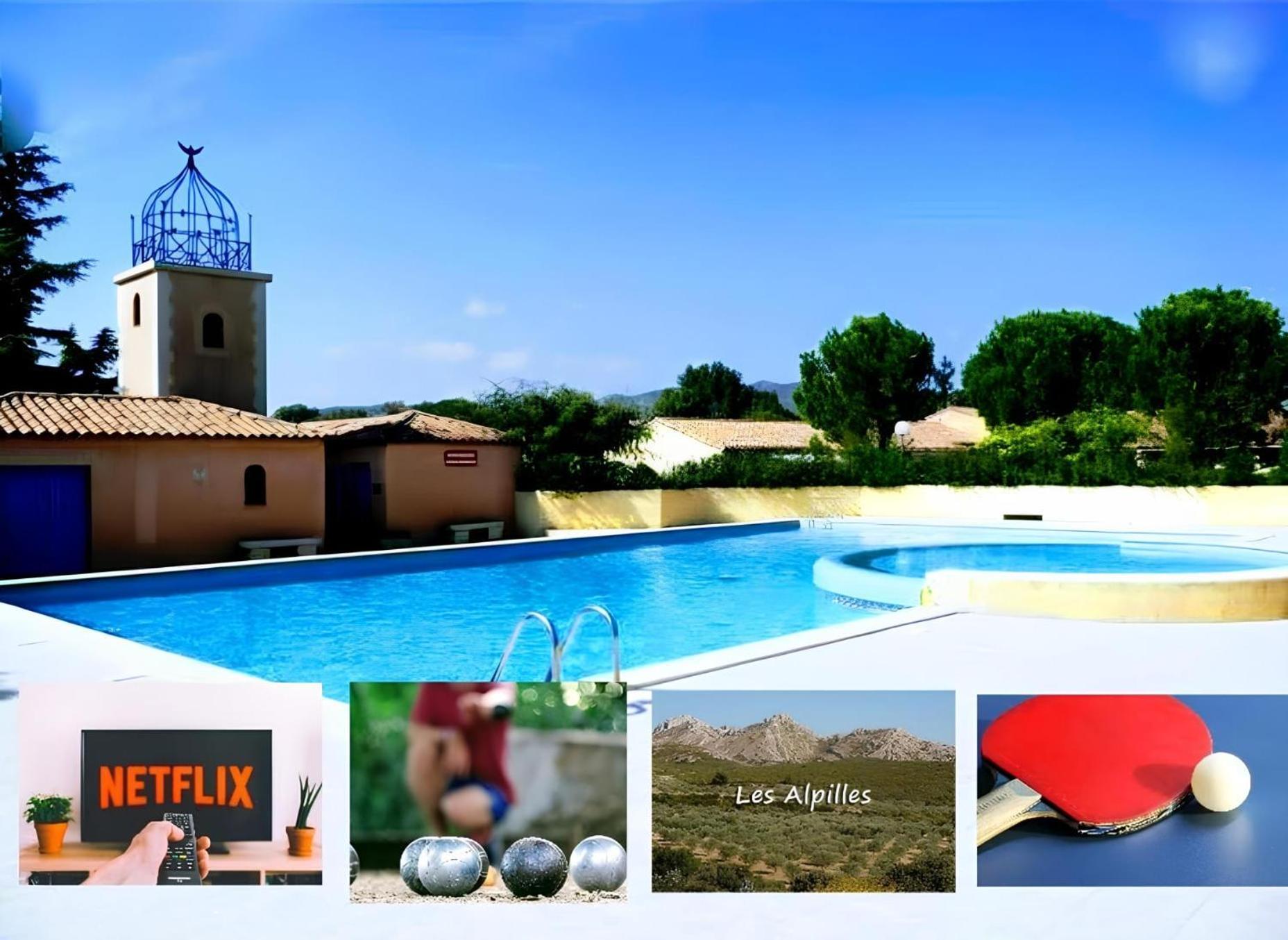 Le Jardin Des Alpilles Villa Eyguières Exteriör bild